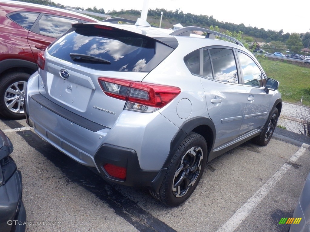 2021 Crosstrek Limited - Ice Silver Metallic / Black photo #8