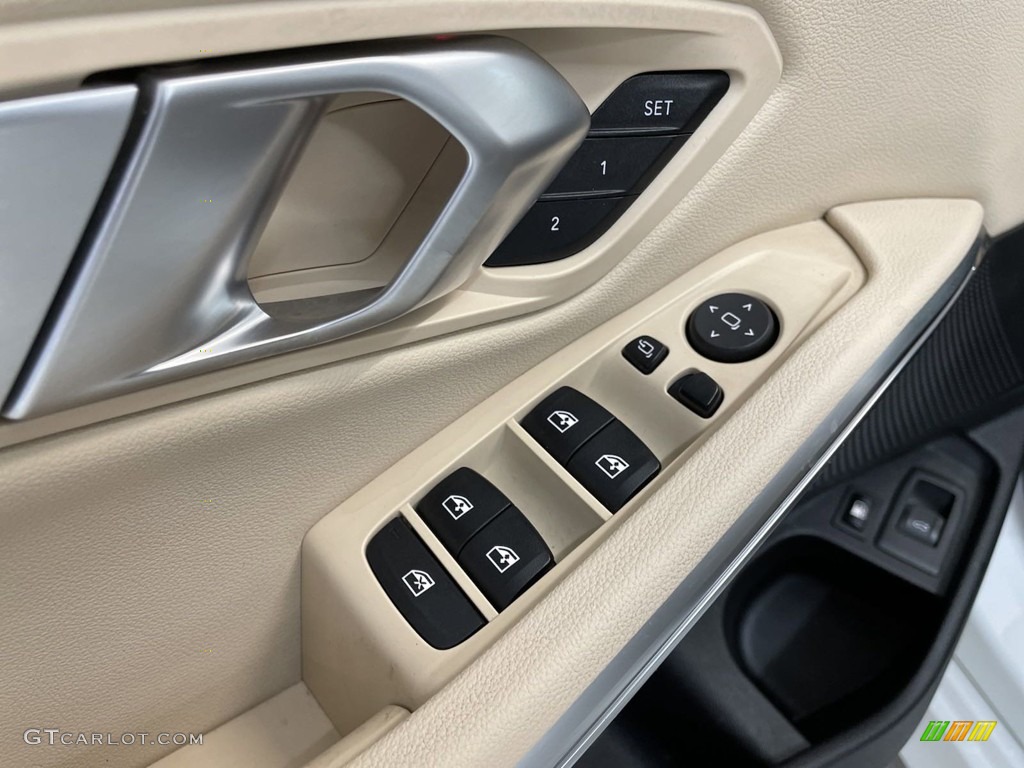 2022 3 Series 330e Sedan - Alpine White / Canberra Beige photo #13