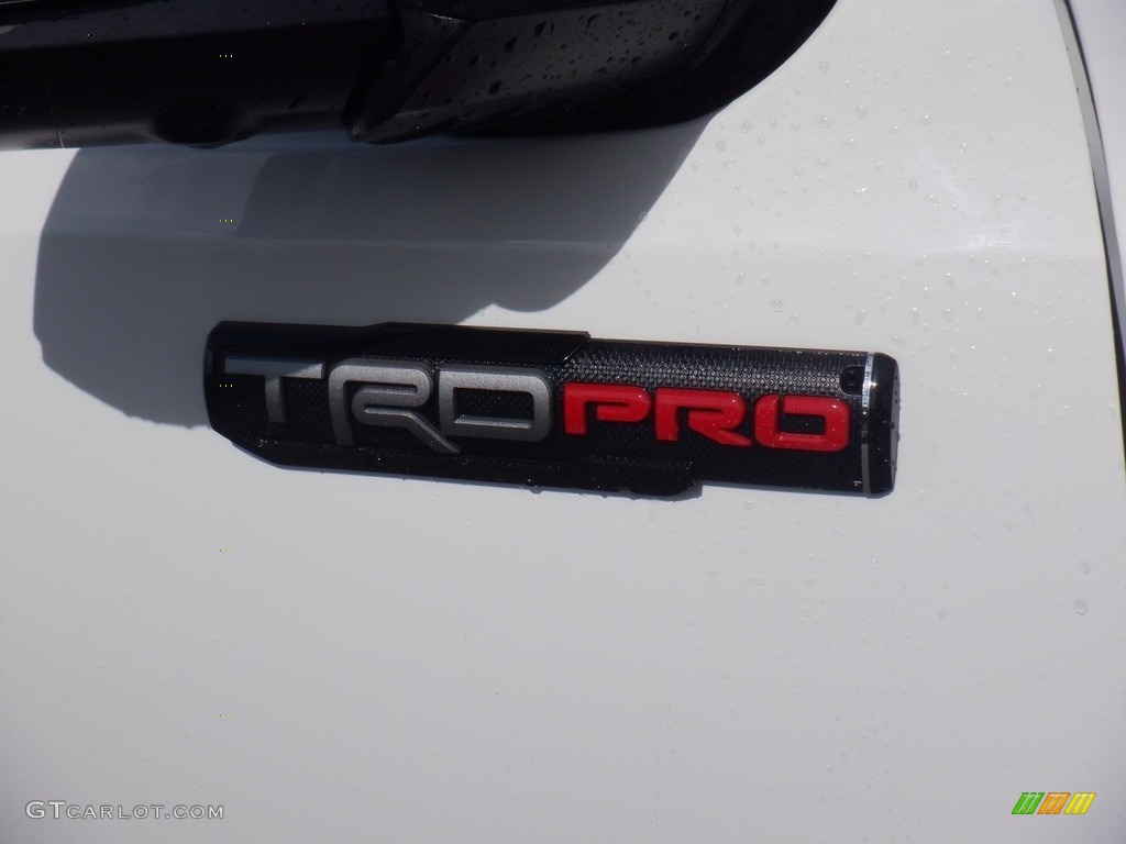 2021 Tacoma TRD Pro Double Cab 4x4 - Super White / Black photo #16