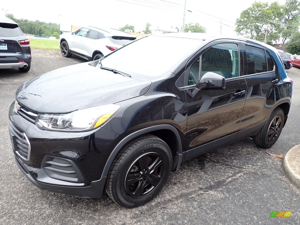 Mosaic Black Metallic 2020 Chevrolet Trax LS AWD Exterior Photo #146450481