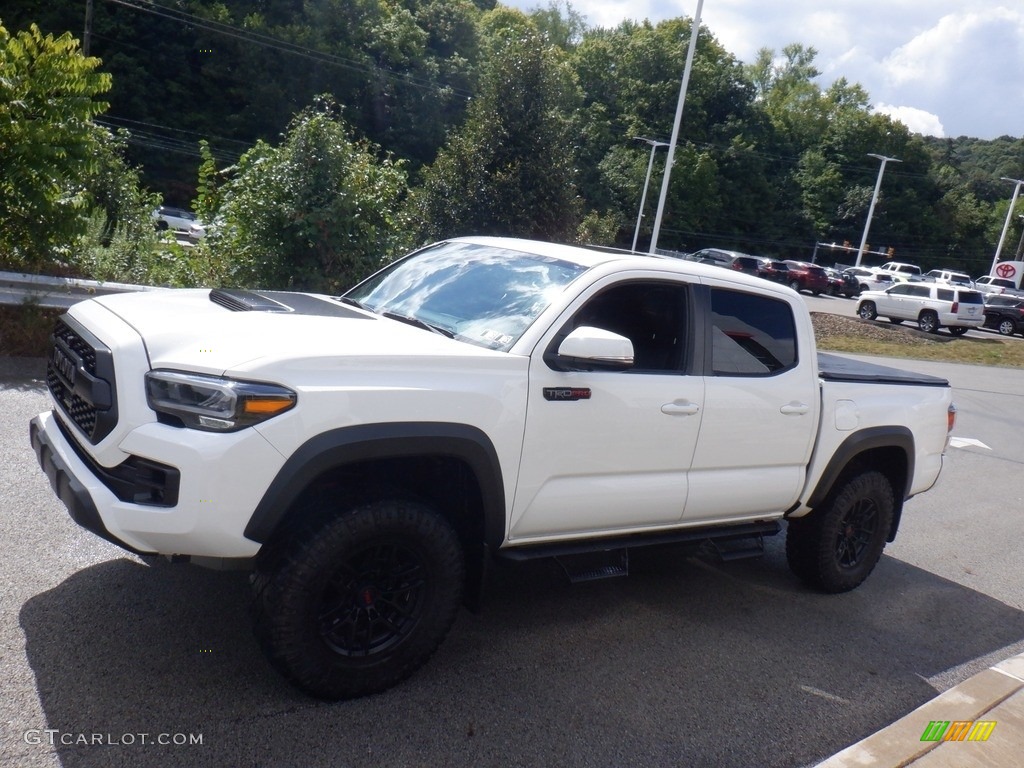 2021 Tacoma TRD Pro Double Cab 4x4 - Super White / Black photo #18