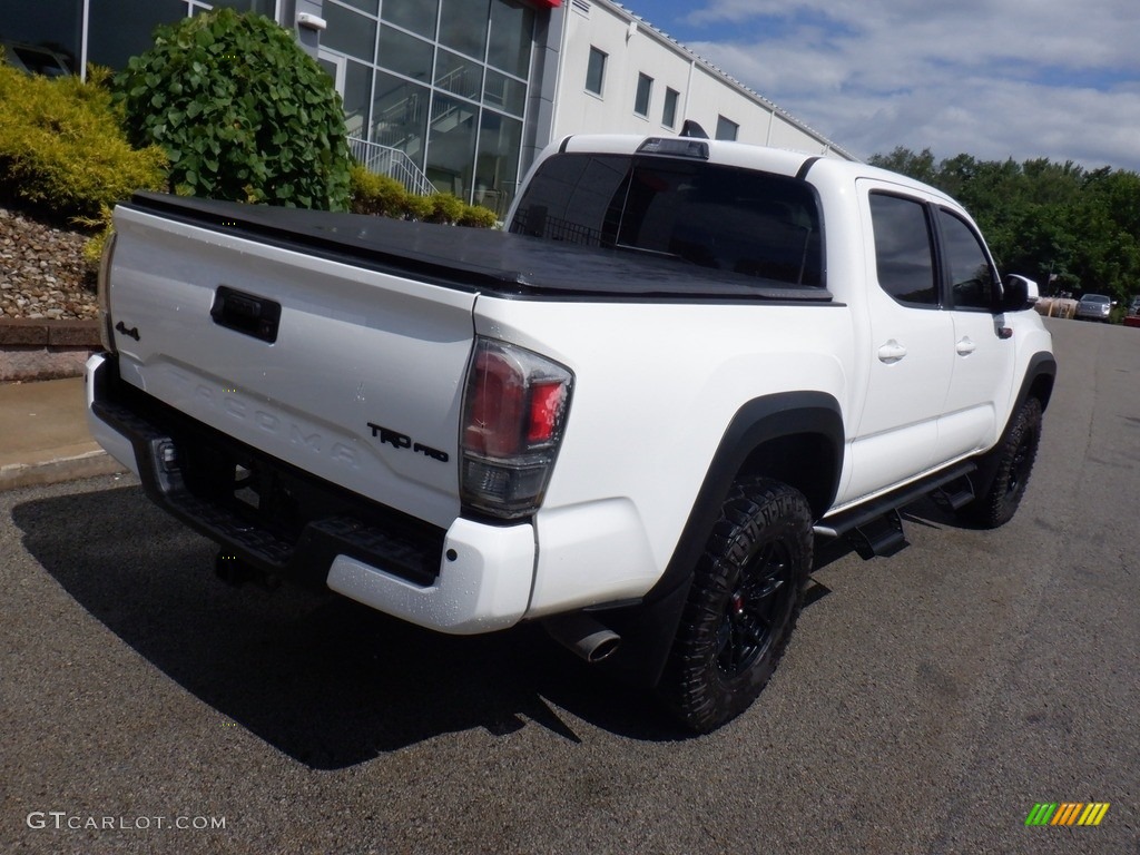 2021 Tacoma TRD Pro Double Cab 4x4 - Super White / Black photo #22