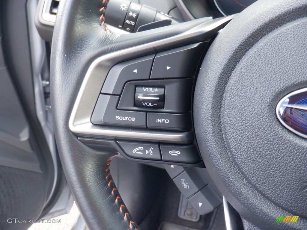 2021 Subaru Crosstrek Limited Black Steering Wheel Photo #146450632