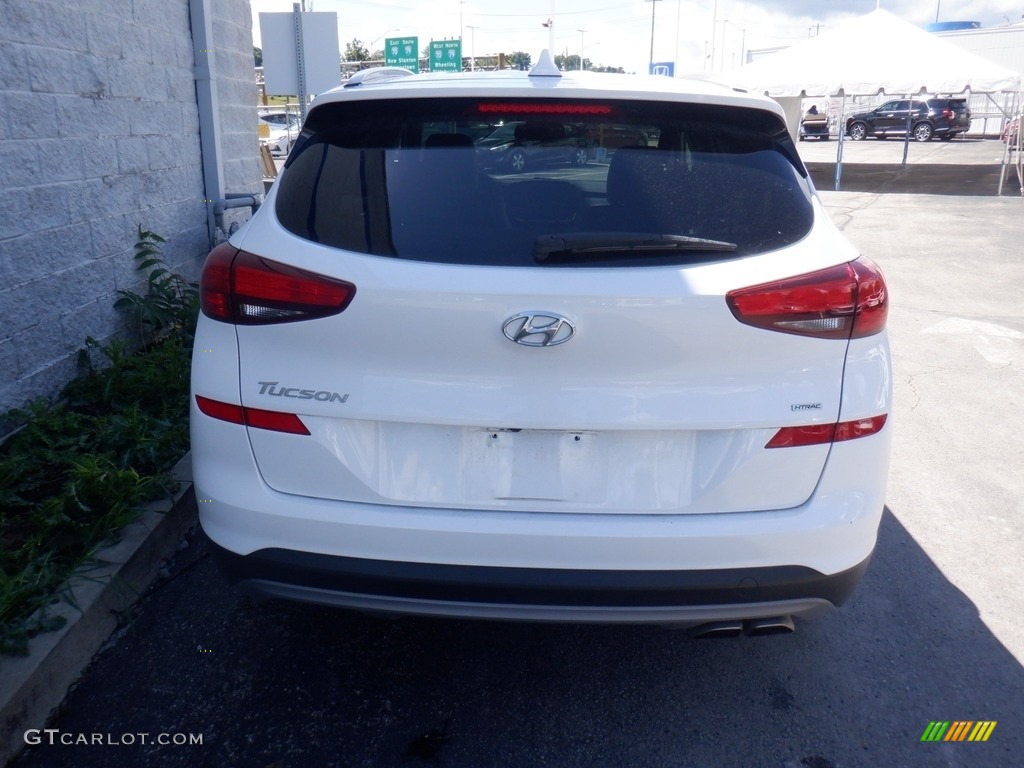 2020 Tucson SEL AWD - Cream White Pearl / Gray photo #6