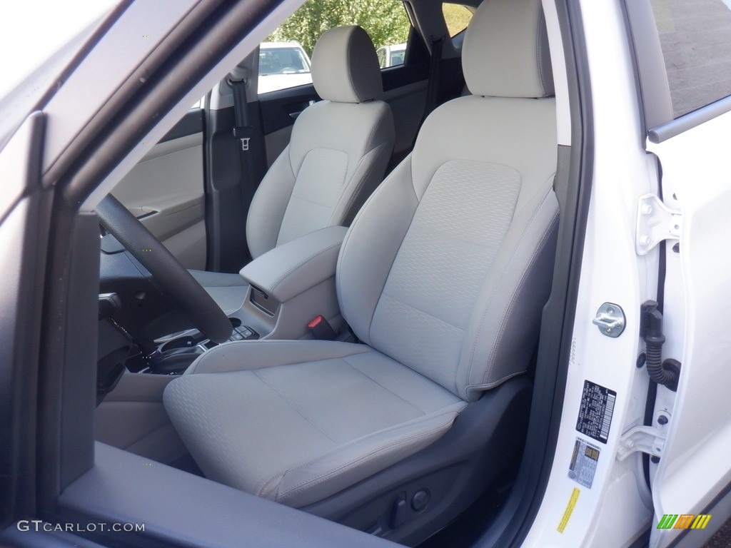 2020 Tucson SEL AWD - Cream White Pearl / Gray photo #11