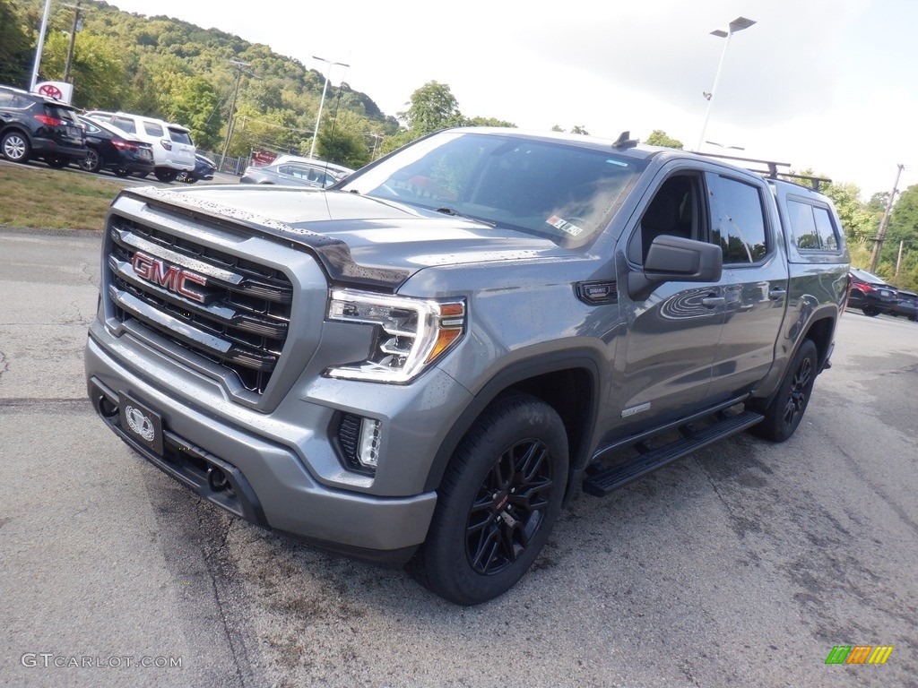2021 Sierra 1500 Elevation Crew Cab 4WD - Satin Steel Metallic / Jet Black photo #13