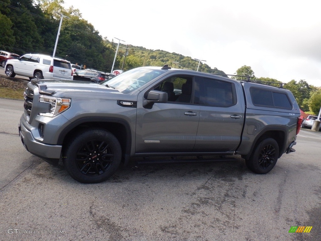 2021 Sierra 1500 Elevation Crew Cab 4WD - Satin Steel Metallic / Jet Black photo #14