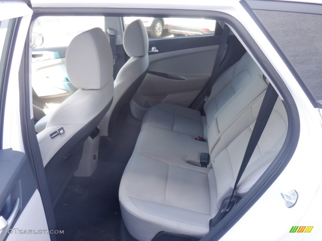 2020 Tucson SEL AWD - Cream White Pearl / Gray photo #25