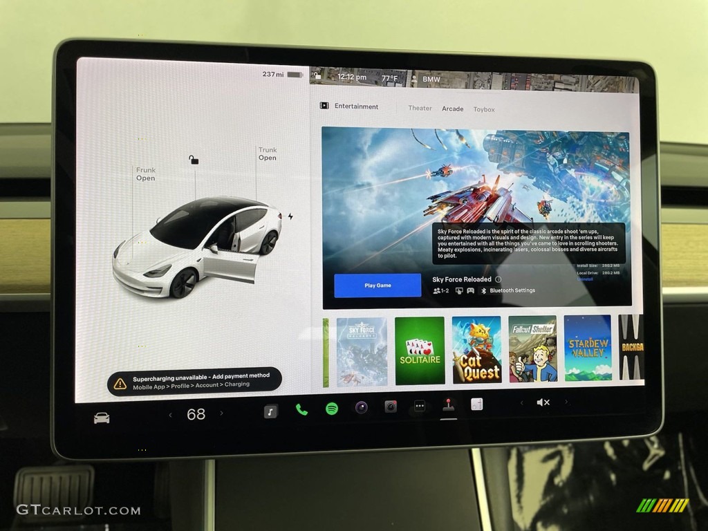 2018 Tesla Model 3 Long Range AWD Controls Photo #146451563