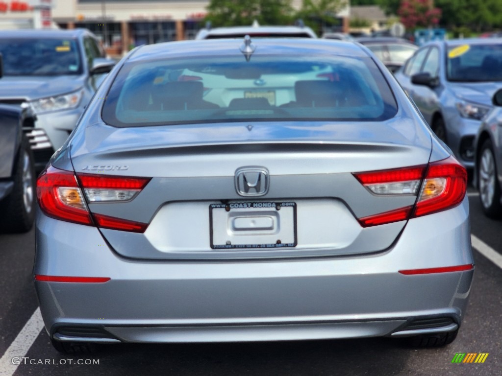2018 Accord EX-L Sedan - Lunar Silver Metallic / Black photo #4