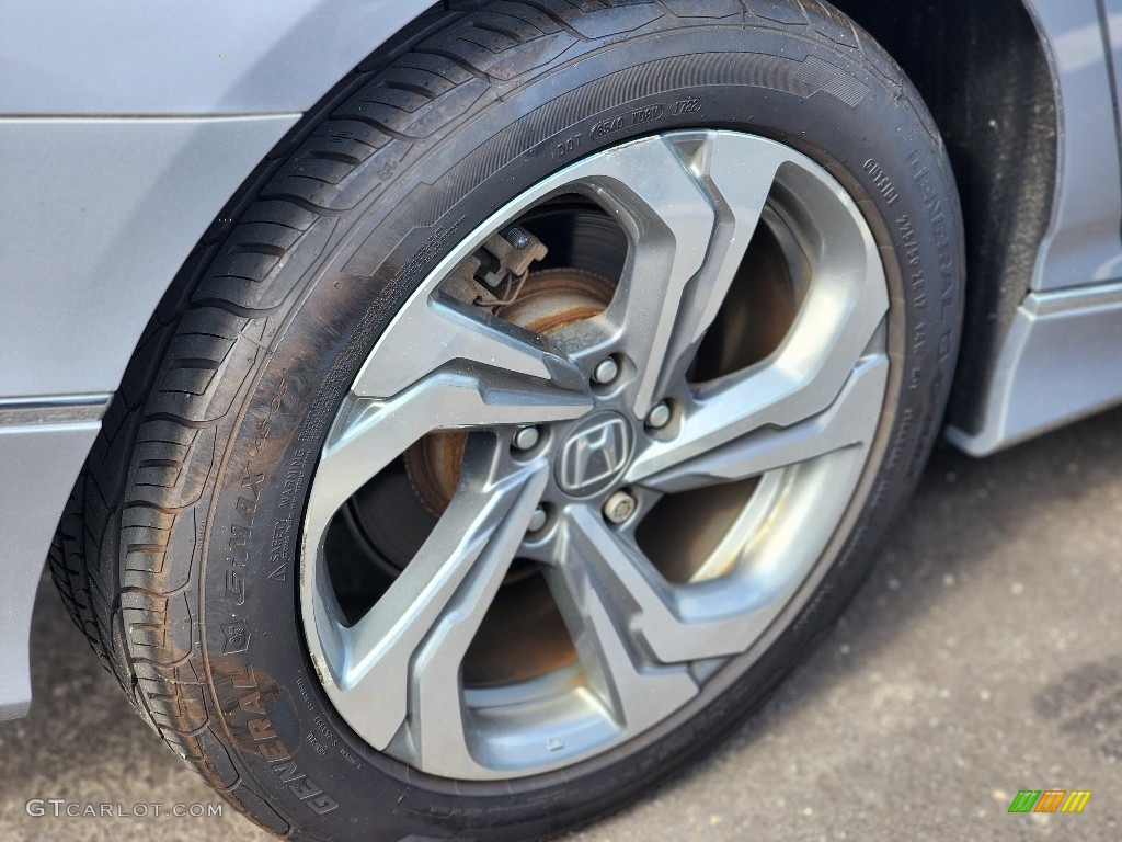 2018 Accord EX-L Sedan - Lunar Silver Metallic / Black photo #5