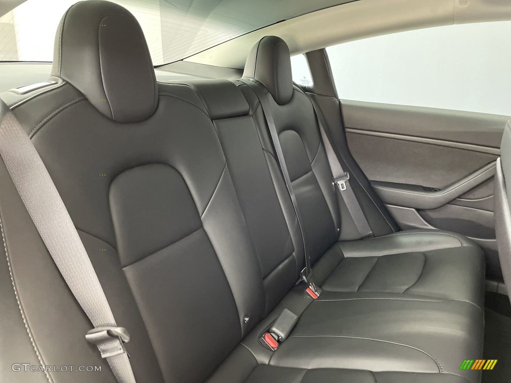 2018 Tesla Model 3 Long Range AWD Rear Seat Photo #146451814