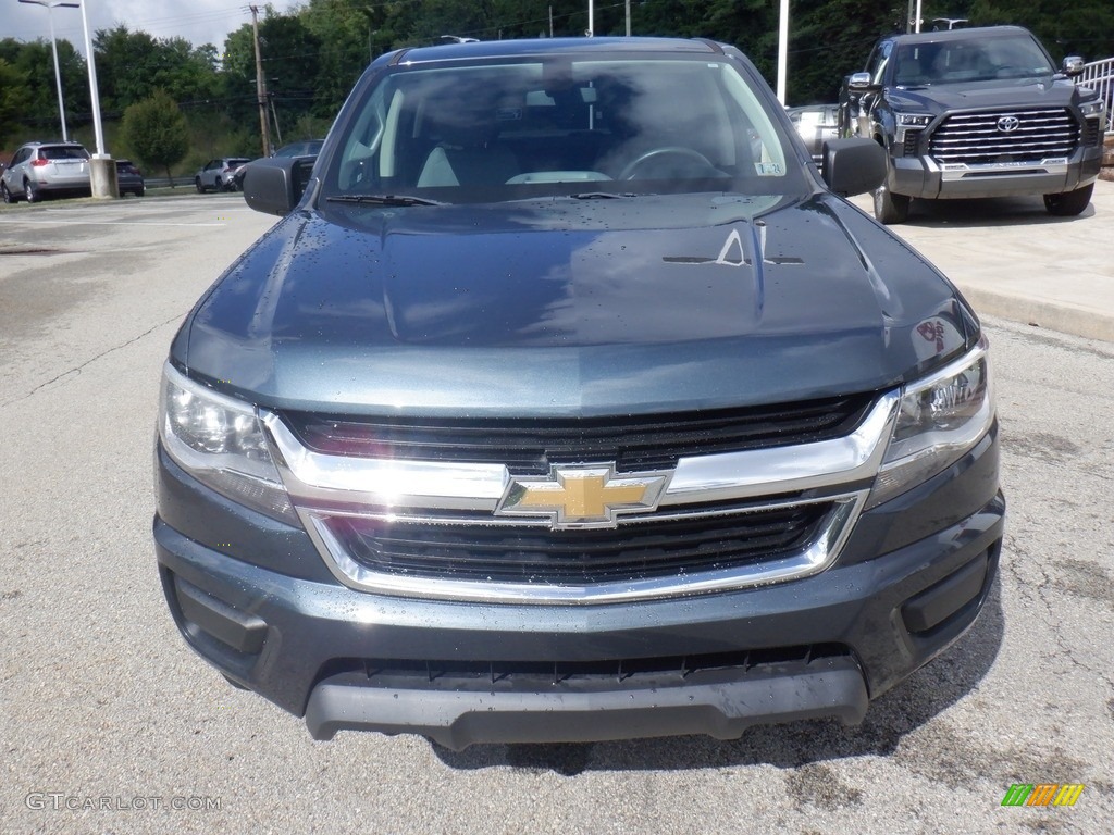 2019 Colorado WT Crew Cab 4x4 - Satin Steel Metallic / Jet Black/Dark Ash photo #12