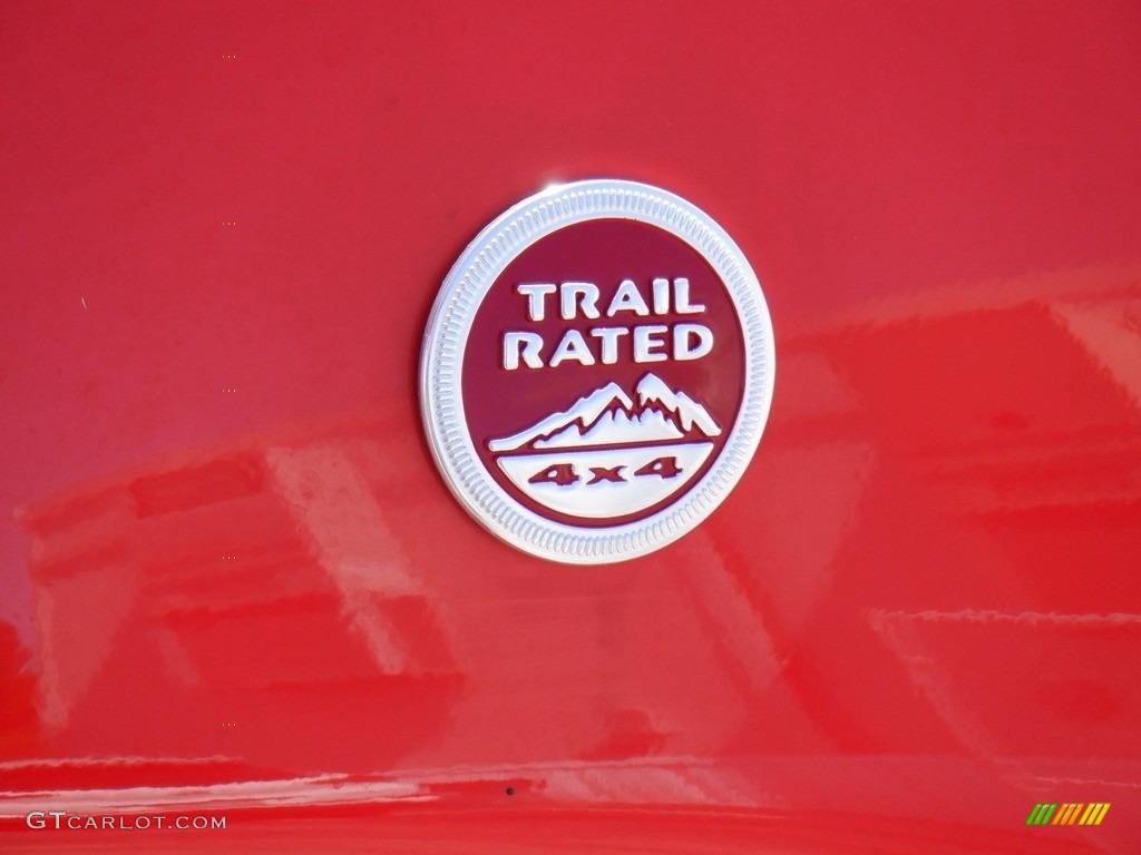2018 Compass Trailhawk 4x4 - Spitfire Orange / Black/Ruby Red photo #3