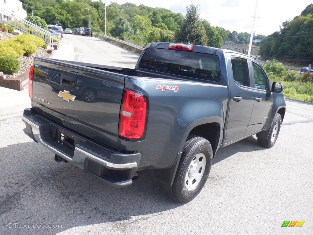 2019 Colorado WT Crew Cab 4x4 - Satin Steel Metallic / Jet Black/Dark Ash photo #19