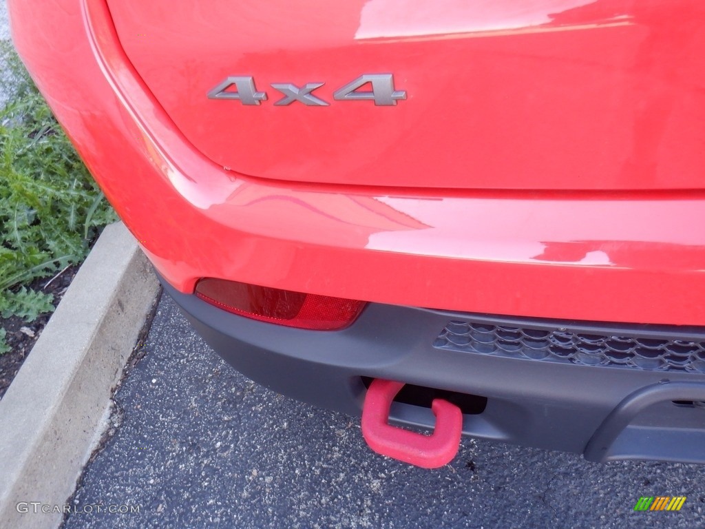 2018 Compass Trailhawk 4x4 - Spitfire Orange / Black/Ruby Red photo #10