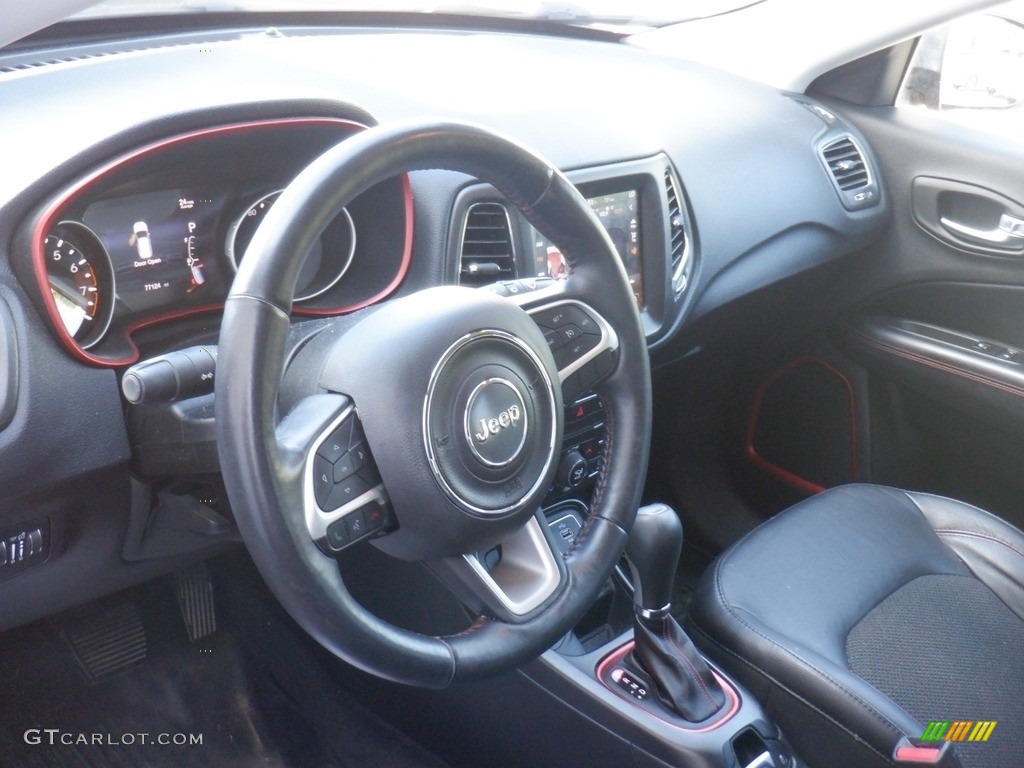 2018 Compass Trailhawk 4x4 - Spitfire Orange / Black/Ruby Red photo #15