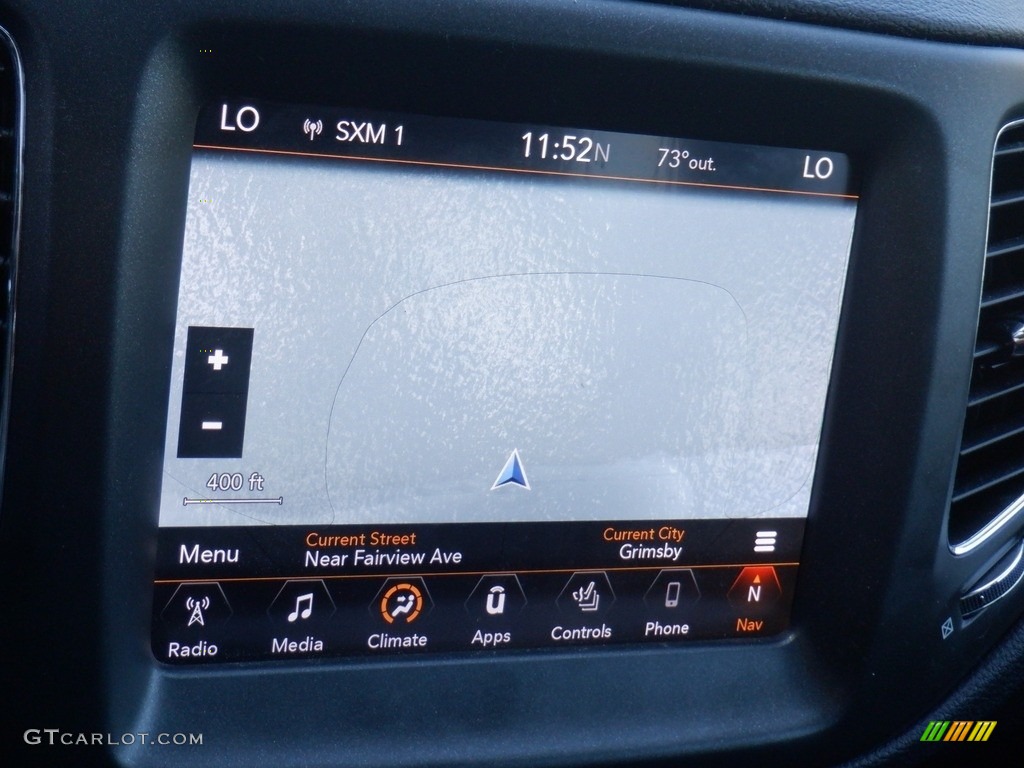 2018 Compass Trailhawk 4x4 - Spitfire Orange / Black/Ruby Red photo #20