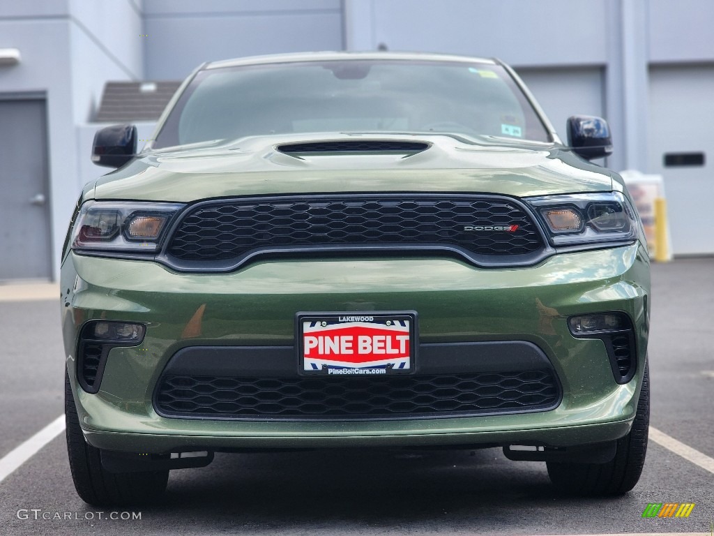 2021 Durango GT AWD - F8 Green / Black photo #2