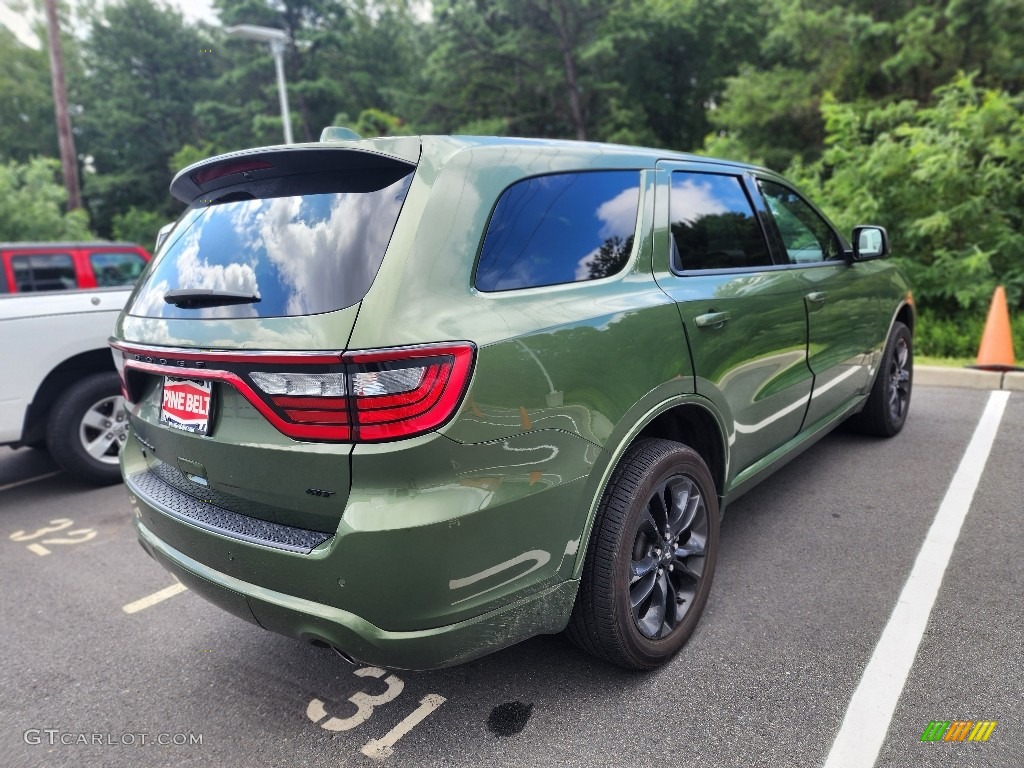 2021 Durango GT AWD - F8 Green / Black photo #3