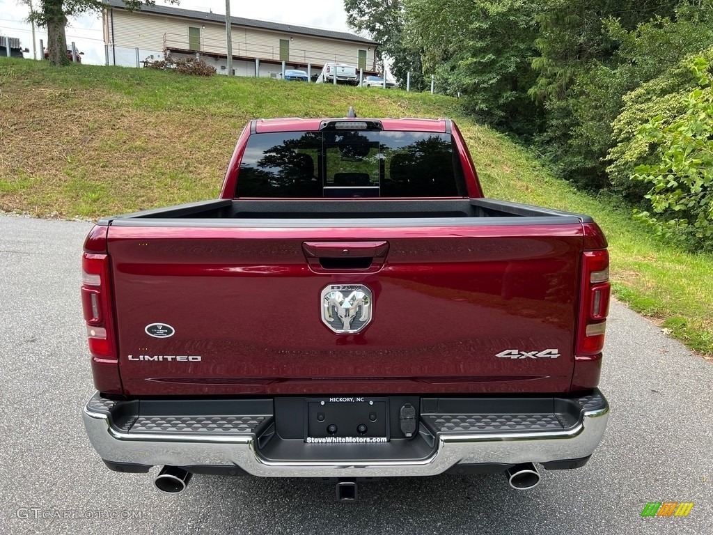 2023 1500 Limited Crew Cab 4x4 - Delmonico Red Pearl / Black photo #7