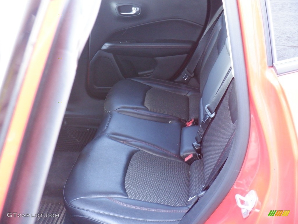 2018 Compass Trailhawk 4x4 - Spitfire Orange / Black/Ruby Red photo #28
