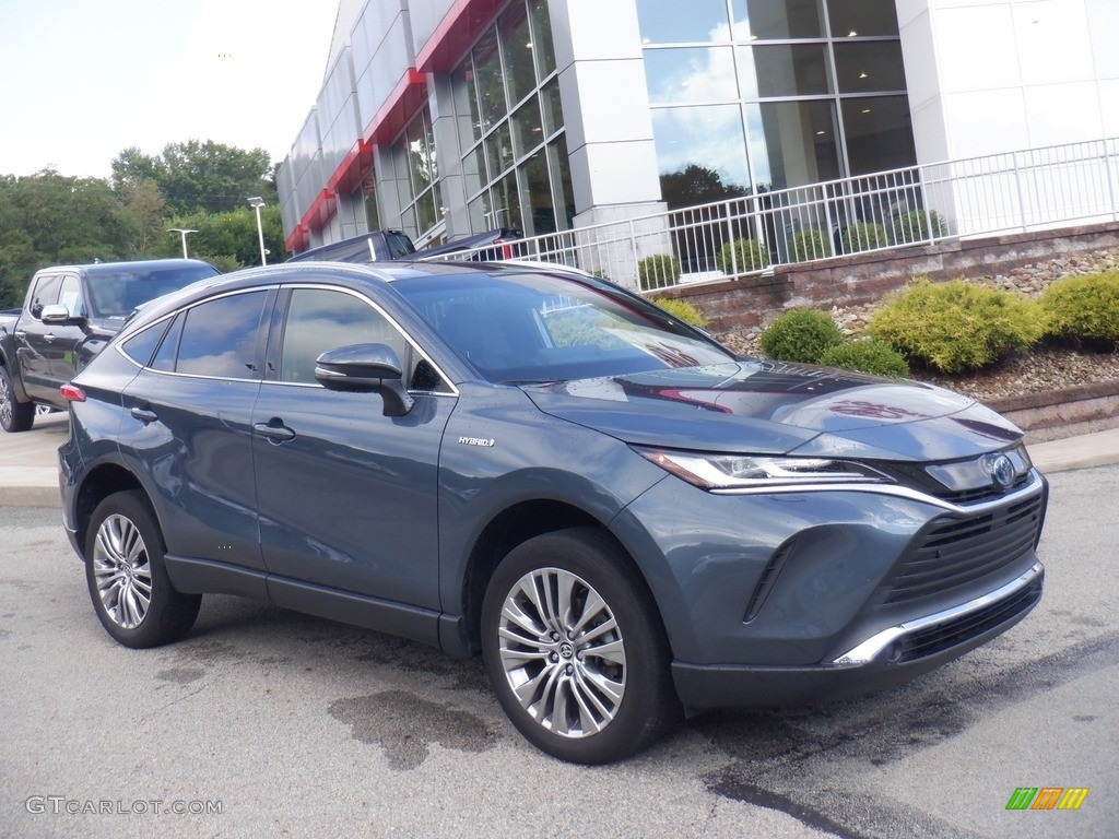 2021 Venza Hybrid XLE AWD - Coastal Gray Metallic / Black photo #1