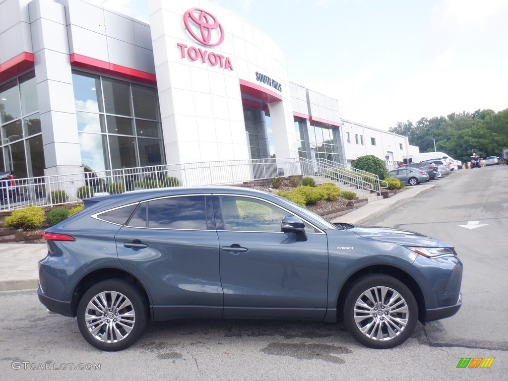 2021 Venza Hybrid XLE AWD - Coastal Gray Metallic / Black photo #2