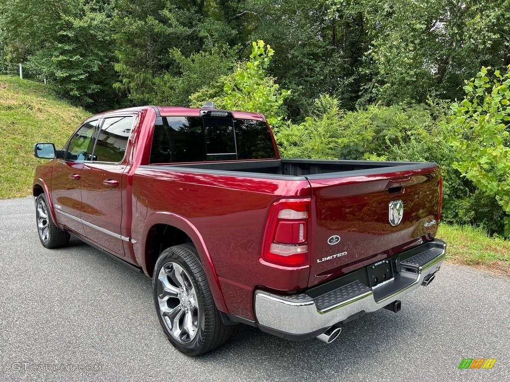 2023 1500 Limited Crew Cab 4x4 - Delmonico Red Pearl / Black photo #9