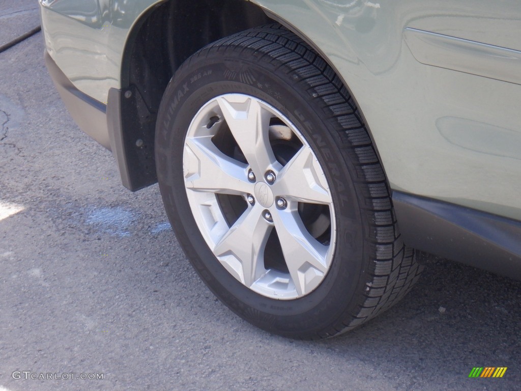 2015 Forester 2.5i Premium - Jasmine Green Metallic / Gray photo #4