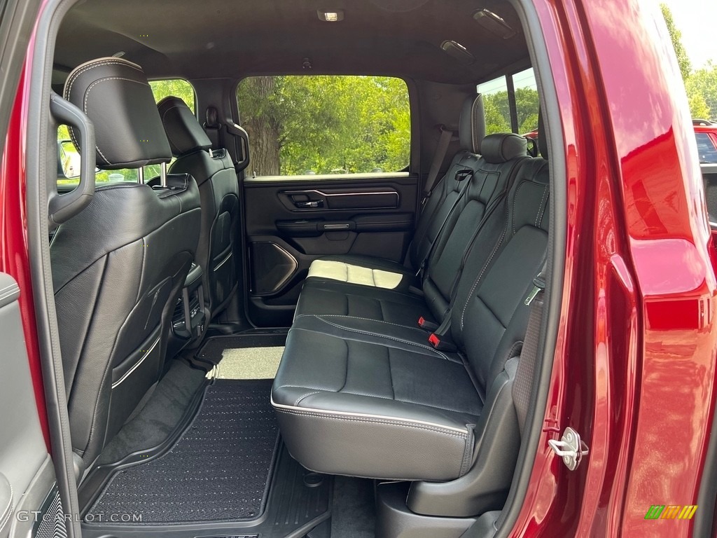 Black Interior 2023 Ram 1500 Limited Crew Cab 4x4 Photo #146452597
