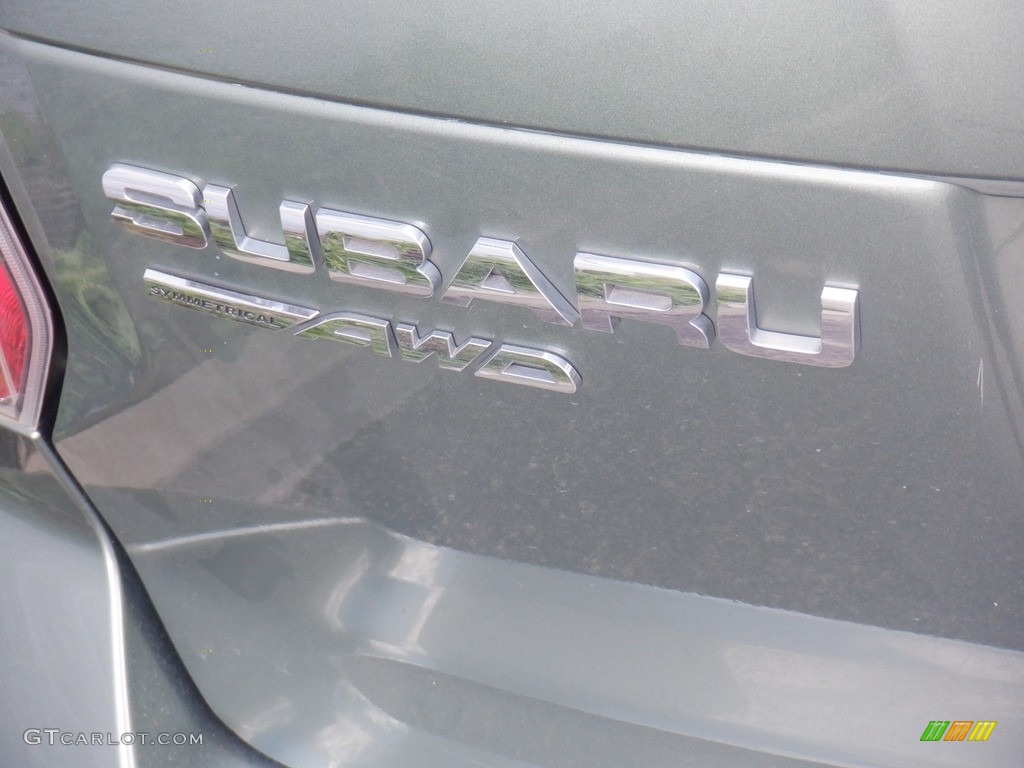 2015 Forester 2.5i Premium - Jasmine Green Metallic / Gray photo #10