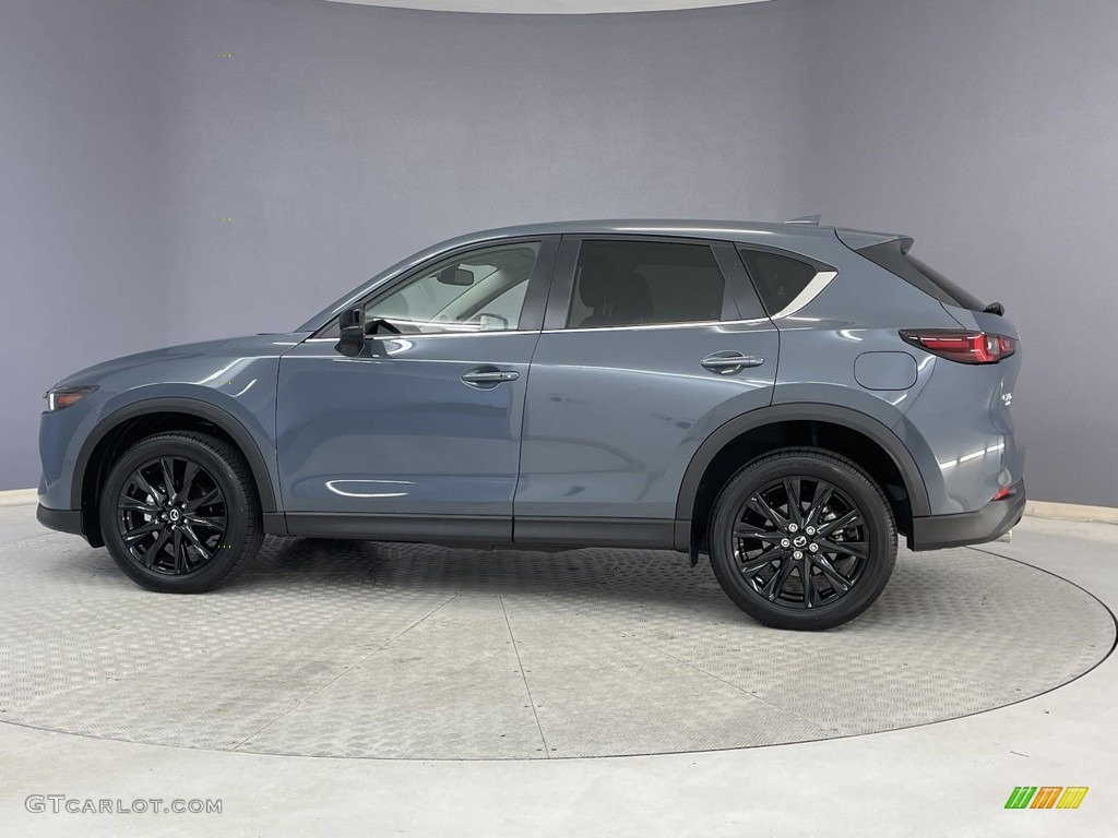 2022 CX-5 S Carbon Edition AWD - Polymetal Gray Metallic / Black photo #4