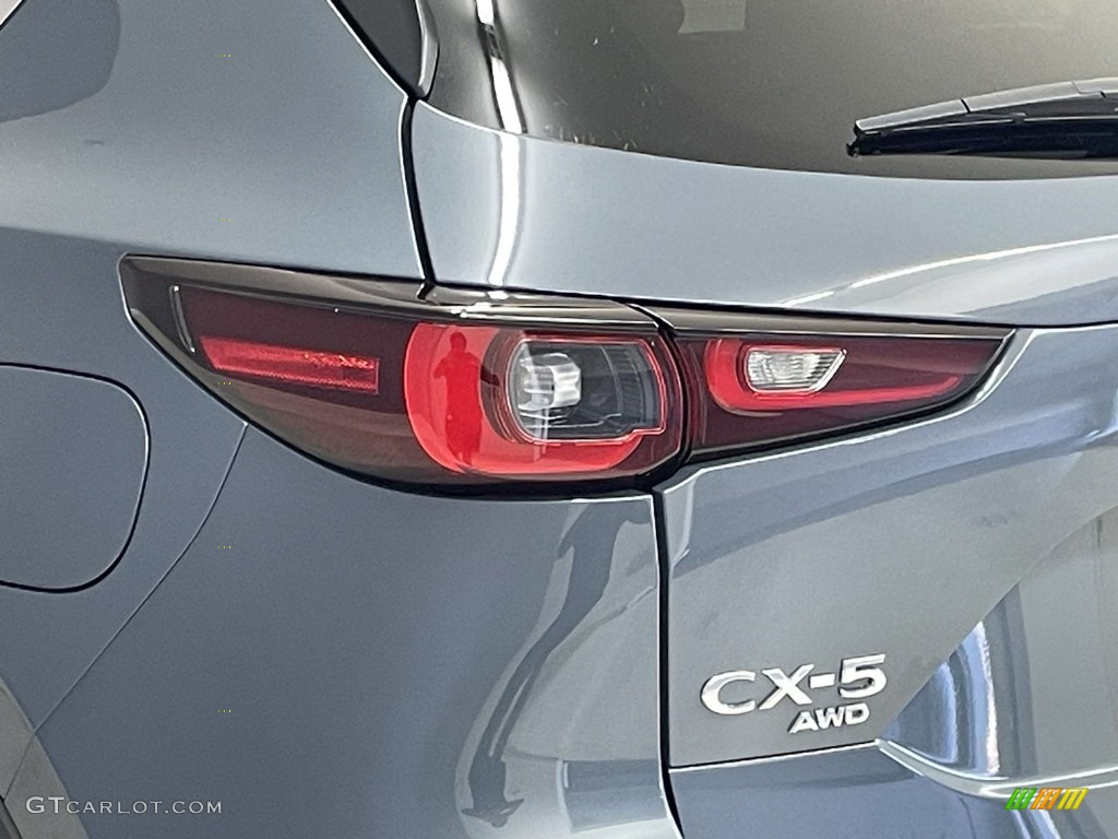 2022 CX-5 S Carbon Edition AWD - Polymetal Gray Metallic / Black photo #8