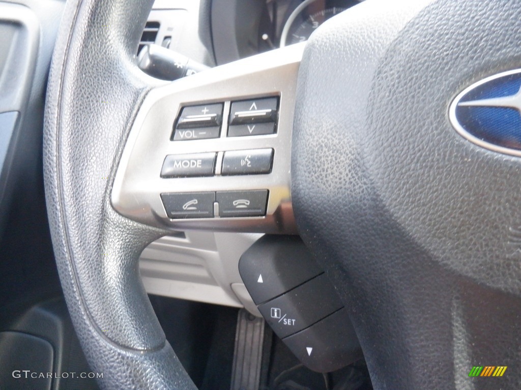 2015 Forester 2.5i Premium - Jasmine Green Metallic / Gray photo #24