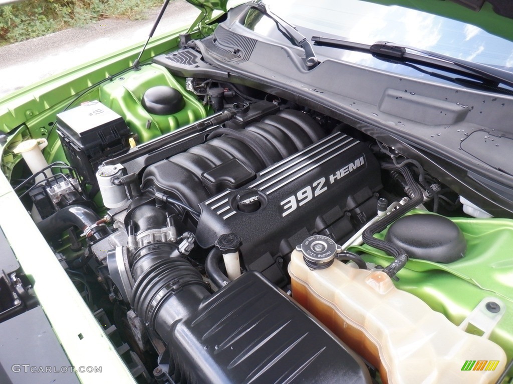 2011 Challenger SRT8 392 - Green with Envy / Dark Slate Gray photo #4