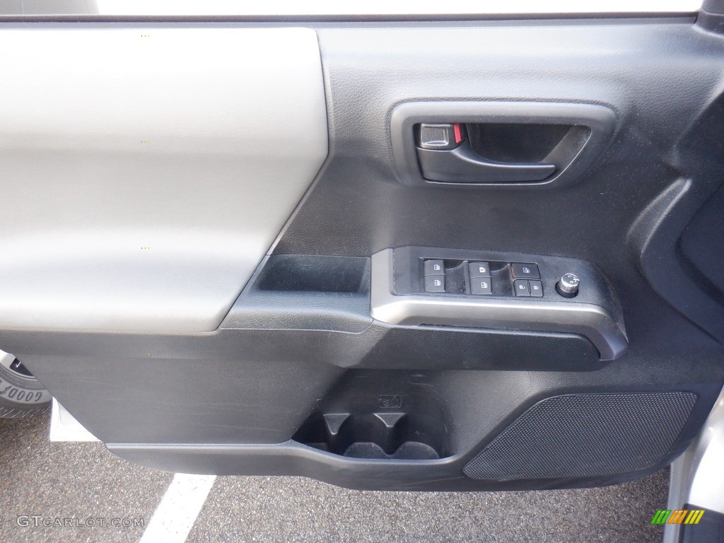 2017 Tacoma SR5 Double Cab 4x4 - Silver Sky Metallic / Cement Gray photo #22