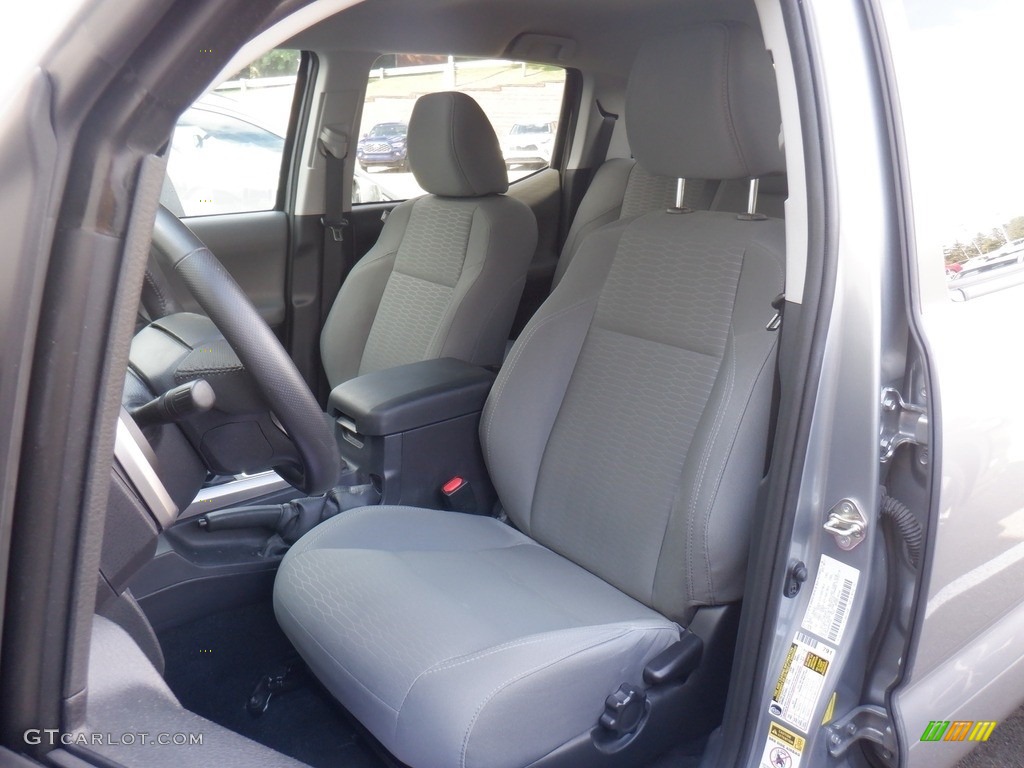 2017 Tacoma SR5 Double Cab 4x4 - Silver Sky Metallic / Cement Gray photo #24