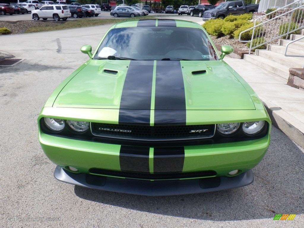 2011 Challenger SRT8 392 - Green with Envy / Dark Slate Gray photo #14