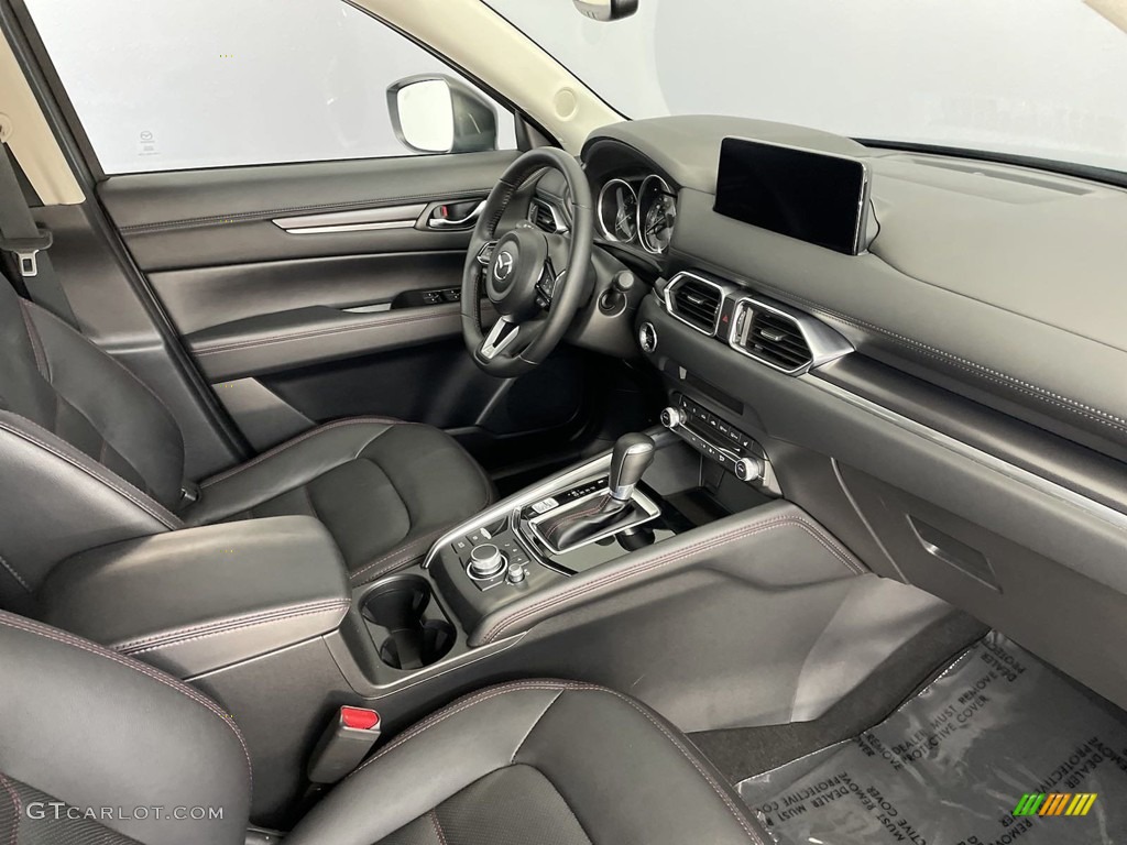 2022 Mazda CX-5 S Carbon Edition AWD Black Dashboard Photo #146453344