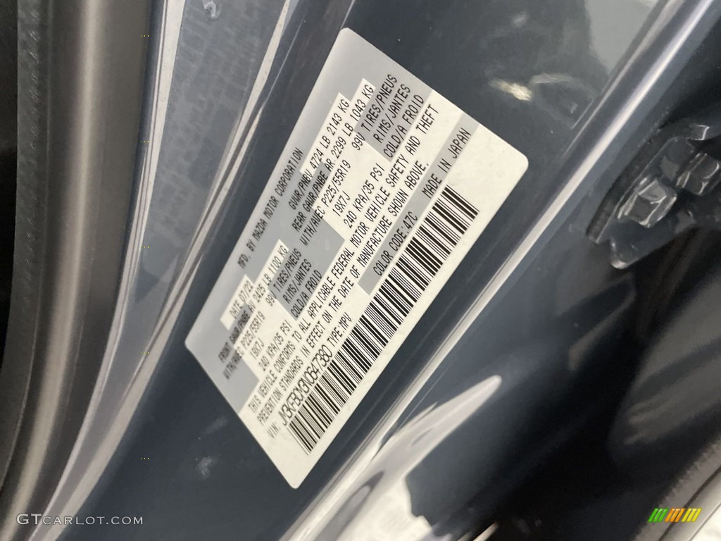 2022 CX-5 Color Code 47C for Polymetal Gray Metallic Photo #146453421