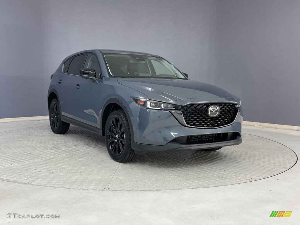 2022 CX-5 S Carbon Edition AWD - Polymetal Gray Metallic / Black photo #38