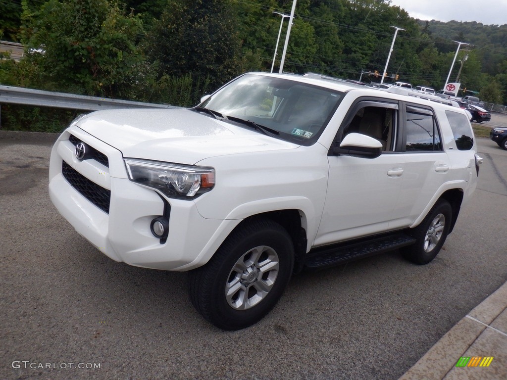 2016 4Runner SR5 4x4 - Super White / Sand Beige photo #13