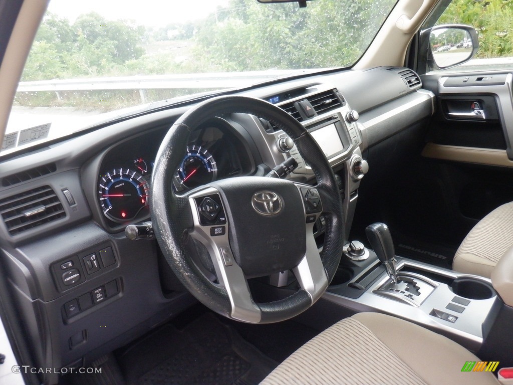 2016 4Runner SR5 4x4 - Super White / Sand Beige photo #20