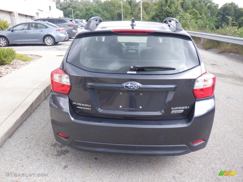 2016 Impreza 2.0i Sport Limited - Dark Gray Metallic / Black photo #17