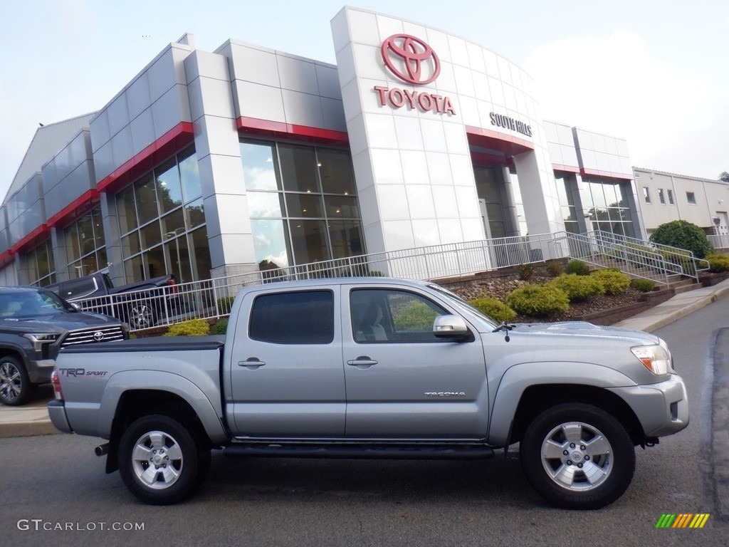 2015 Tacoma TRD Sport Double Cab 4x4 - Silver Sky Metallic / Graphite photo #2