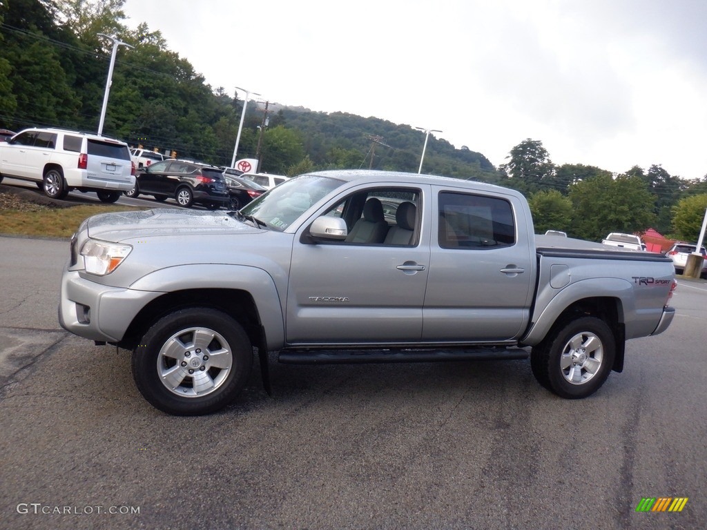 2015 Tacoma TRD Sport Double Cab 4x4 - Silver Sky Metallic / Graphite photo #16