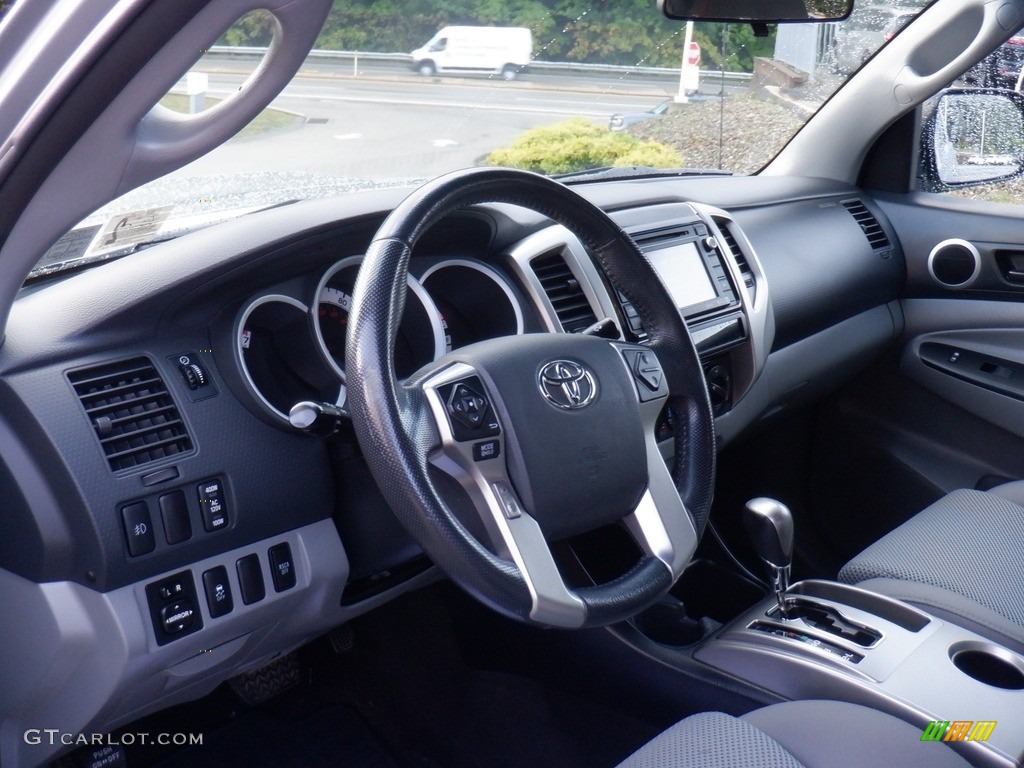 2015 Tacoma TRD Sport Double Cab 4x4 - Silver Sky Metallic / Graphite photo #24