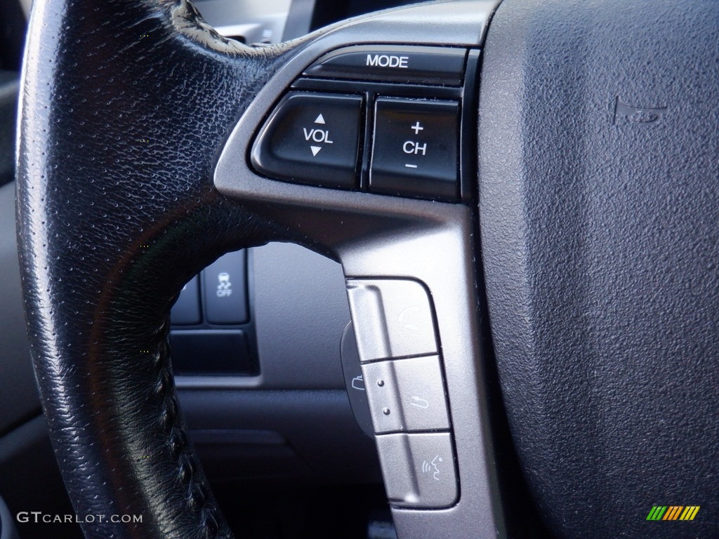 2014 Odyssey EX-L - Alabaster Silver Metallic / Gray photo #8