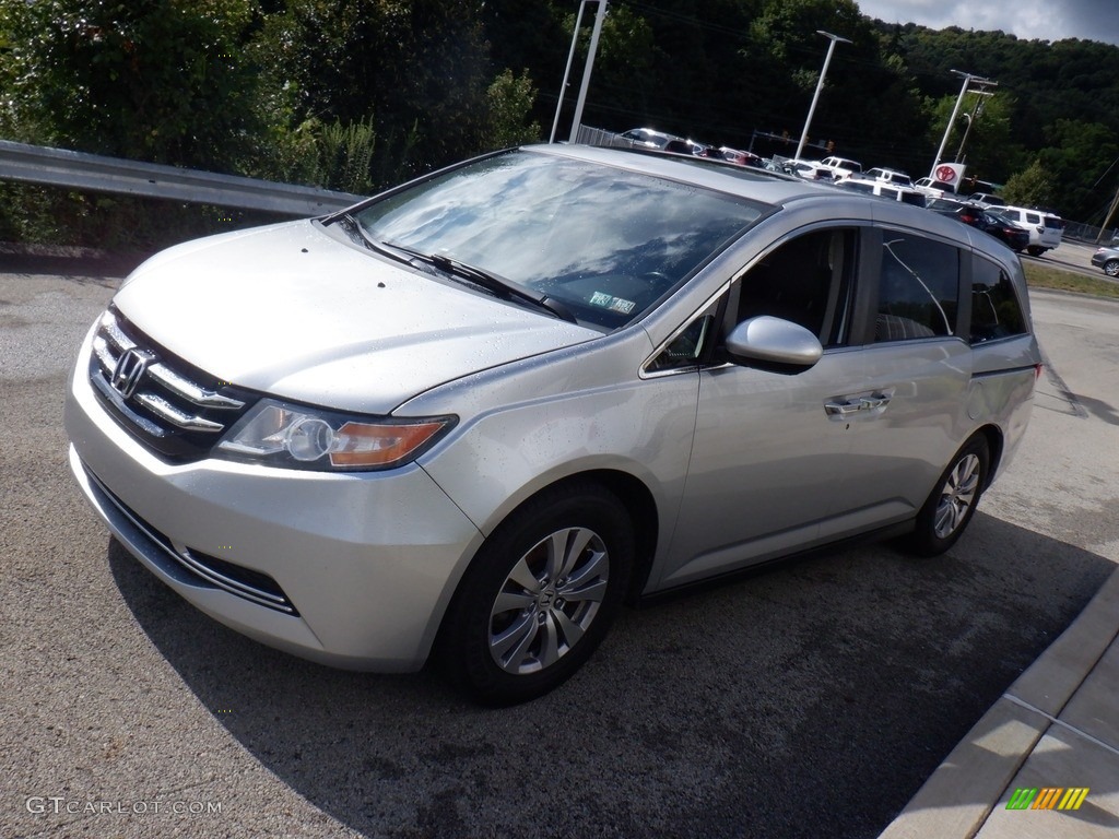2014 Odyssey EX-L - Alabaster Silver Metallic / Gray photo #12